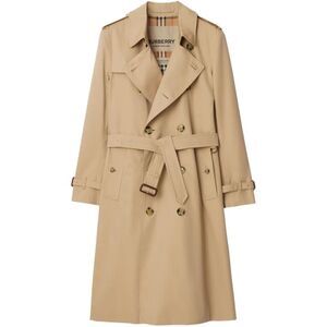 Burberry London England Men Kensington Heritage Long Trench Coat